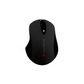 Mouse Techzone Tz16Mou01-Ina Negro 4 Bot Inalambrico 800/1200/1600 Dpi