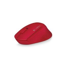 Mouse Logitech M280 Inalambrico 1000Dpi Ergonomico Rojo (910-004286)