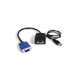 Duplicador Splitter  Video Vga De 2 Ptos Compacto Startech St122Le