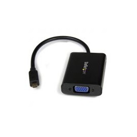 Adaptador Convertidor Micro  Hdmi A Vga Con Audio  Startech Mchd2Vgaa2