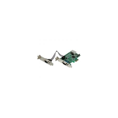 Tarjeta  Pcie Pcie Perfil Bajo 2 Ptos Seriales  Startech Pex2S553Lp
