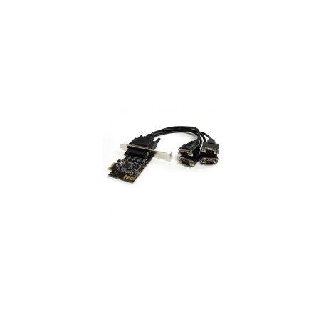 Tarjeta  Pcie    4 Puertos Serial Multiconector  Startech Pex4S553B