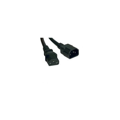 Cable De Poder Tripp Lite C13 A C14 3 Metros Negro P005-010