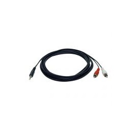 Cable Tripp Lite 3.5Mm Macho A Rca Macho 3.66M Negro P314-012