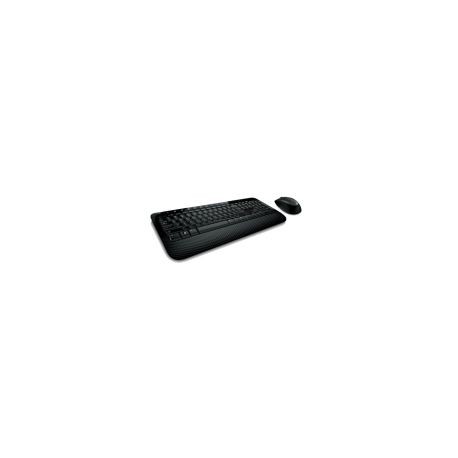 Kit Teclado Y Mouse Microsoft 2000 Inalambrico Usb Negro M7J-00004