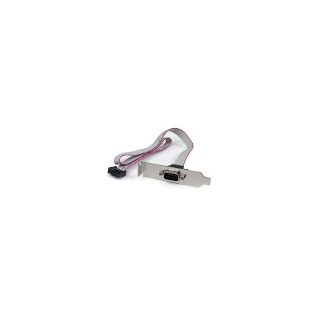Adaptador Startech Idc Macho - Db-9 Hembra Gris Plate9M16Lp