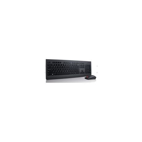 Kit Teclado Y Mouse Lenovo Professional Inalambrico Negro Ingles 4X30H56796