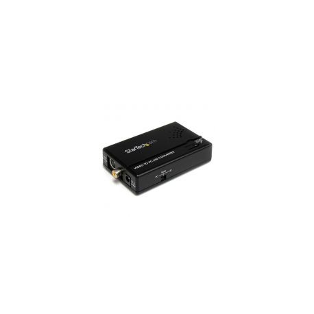 Startech Adaptador Convertidor S-Video Vid. Comp. Rca-Vga Vid2Vgatv2