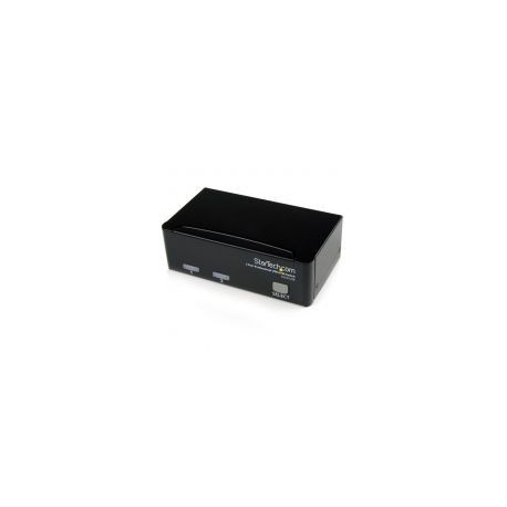 Juego Kvm 2Ptos Vga C/Cables Kit Switch Hd15  Startech Sv231Usb