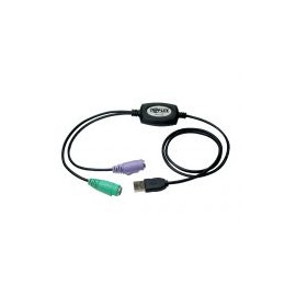 Adaptador Tripp Lite B015-000 Cable Usb A Macho A Ps/2 Hembra Negro