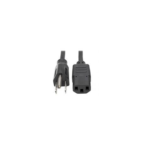Cable De Poder Tripp Lite Nema 5-15P Macho A C13 1.83M Negro P006-006