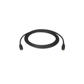 Cable Audio Optico Digital Tripp Lite Spdif Toslink Macho 4M Negro