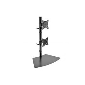 Soporte Tripp Lite Ddr1527Sdc Vertical 2 Monitores 15" A 27" Negro