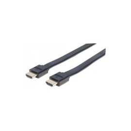 Cable Hdmi Manhattan 391498 Plano 3M Ethernet 3D 4K M-M Velocidad 2.0