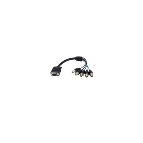 Cable Startech Vga Hd15 Macho A 5X Bnc Coaxial Hembra Vgabncmf1