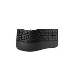 Teclado Microsoft Lxm-00003 Usb Usb Ergonomico Kili Curvo