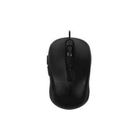 Mouse Optico Mm271 Acteck Alambrico Usb 2000Dpi 5 Botones Negro Ac-932646