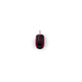 Mouse Verbatim Optico Bravo Alambrico Usb Rojo/Negro 99742