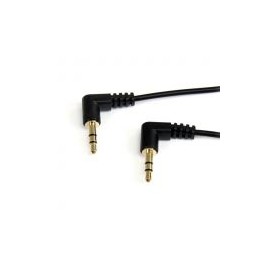 Cable 0.9M Audio  Estereo Conector Angulo 3.5Mm  Startech Mu3Mms2Ra