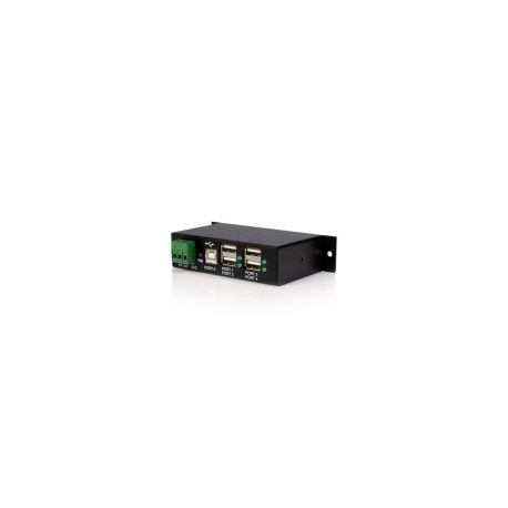 Hub Usb 4Ptos  Reforzado Industrial Alimentaci¢N  Startech St4200Usbm