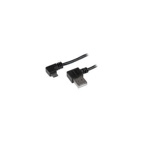 Startech Cable 1M Microusb Acodado Derecha Macho-Macho Usb2Aub2Ra1M