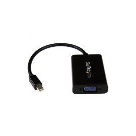Startech Adaptador Video Mini Dp. A Vga 1900X1200 Negro Mdp2Vgaa