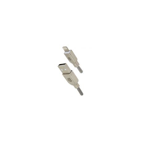 Cable Lightning Blackpcs Gris 1M Cagylte-3
