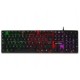Teclado Alambrico Acteck-X Aurean X100Usb Led 3Colores Negro Ac-929615