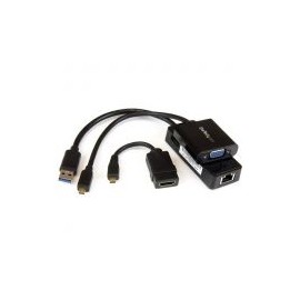 Kit Adaptadores Startech Micro Hdmi A Vga Hdmi Ethegiga P/ Yoga 3 Pro