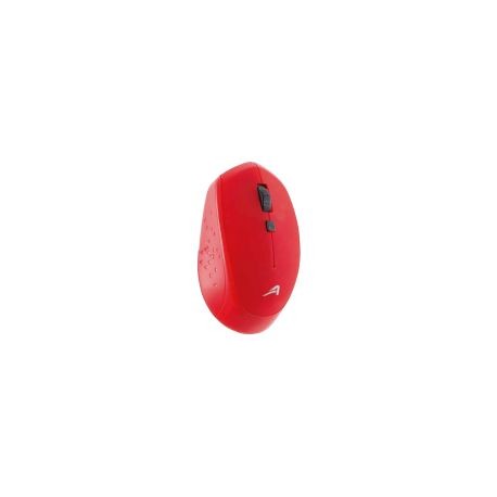 Mouse Acteck Ac-916479 Rojo 3 Botones Inalambrico 1600 Dpi