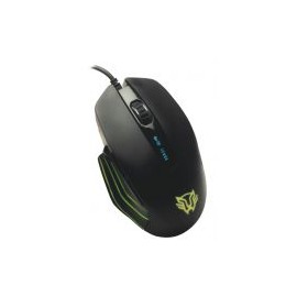 Mouse Gamer Balam Rush Hunter Usb 18000 Dpi Rgb 8 Bot Negro Br-931403