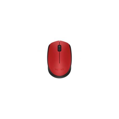 Mouse Logitech M170 Inalambrico Rojo (910-004941)