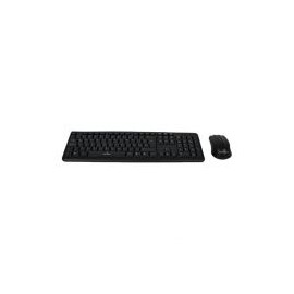 Kit Teclado Y Mouse Usb Pc-201076 Estandar Negro 1000 Dpi
