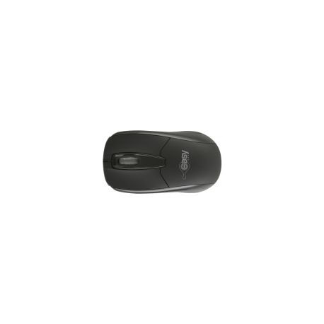 Mouse Easy Line El-993377 Optico Alambrico Usb Negro