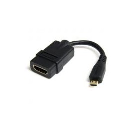 Cable 12Cm Hdmi  De Alta Velocidad A Micro Hdmi  Startech Hdadfm5In