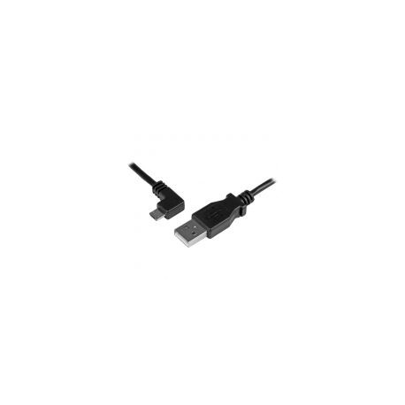 Startech Cable Micro Usb 2M Acodado Izq. Macho-Macho Usbaub2Mla
